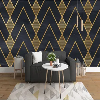 Fototapeta Solution Media 3D tapeta - Zlaté geometrické linky MU3266 6 - Samolepící tapeta - 380-450g/m2