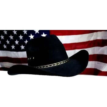 Klobouk Westernový klobouk černý