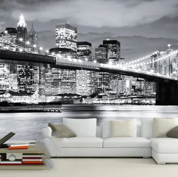 Fototapeta Solution Media 3D tapeta - Manhatan bridge MU317 6 - Samolepící tapeta - 380-450g/m2