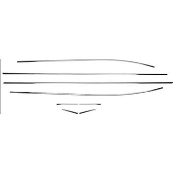 Nerez obložení oken Hyundai IX20 2010-2021 8 ks