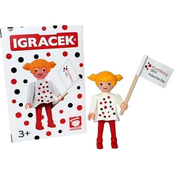 Hračka Igráček s puntíky - dívka