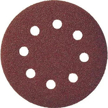 Brusný kotouč Brusný kotouč na suchý zip Format 125 mm - K80 (8 otvorů)
