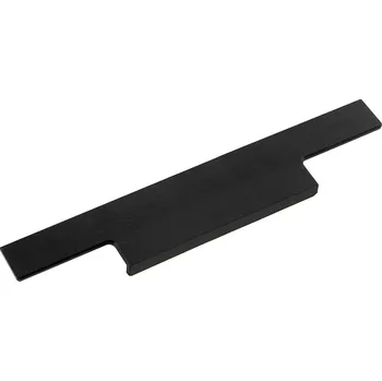 Nábytkové kování TULIP Narážecí úchytový profil Ramara 446 černá broušená (TULIP Narážecí úchytový profil Ramara 446 černá broušená)