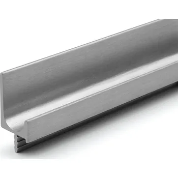 Nábytkové kování TULIP Narážecí úchytový profil Juvio II 2900 eloxovaný hliník (TULIP Narážecí úchytový profil Juvio II 2900 eloxovaný hliník)