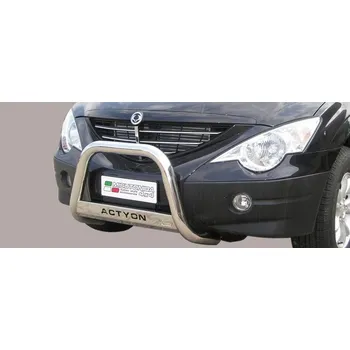 Tuning Přední ochranný rám Medium SSANGYONG Actyon 2006- Misutonida EC/MED/K/191 Leštěný nerez