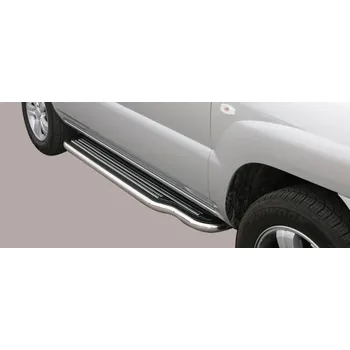 Tuning Boční nášlapy KIA Sportage 2008-10 Misutonida P/228 černý povrch