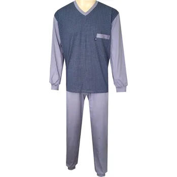 Pánské pyžamo Pánské Pyžamo Dlouhé FOLTÝN PD 328 Velikost: 3XL