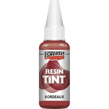 Výtvarná barva Pentart Barva do pryskyřice Resin Tint 20 ml Barvy Pentart: bordó