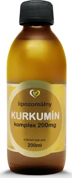 Přírodní produkt Zdravý svet Lipozomální kurkumin komplex 200 mg 200 ml