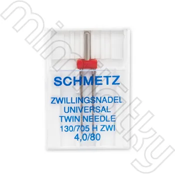 Dvojjehla Schmetz 130/705 H-ZWI 80/4,0