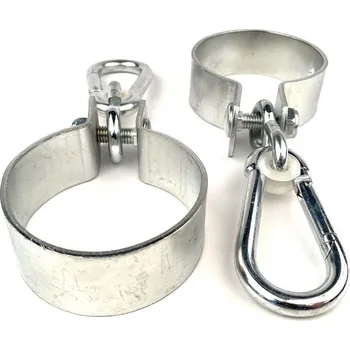 Příslušenství pro plot Objímka 50mm Zn houpačková s karabinou