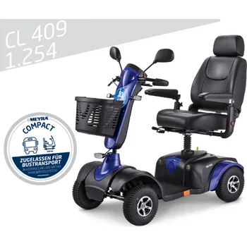 Elektrický invalidní skútr Meyra Cityliner 409, Barva: Modrá