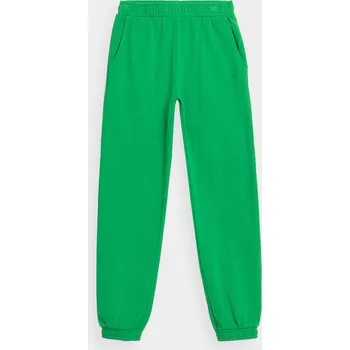 4F 4FJAW23TTROF426 GREEN Dětské tepláky EU 164