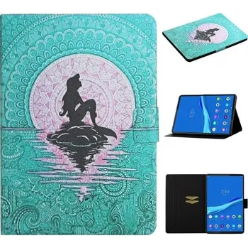 Pouzdro na tablet VSECHNONAMOBIL 21161 ART Zaklápěcí kryt Lenovo Tab M10 Plus (TB-X606F / TB-X606L / TB-X606L / ZA5T0081CZ / ZA5V0206CZ) MERMAID
