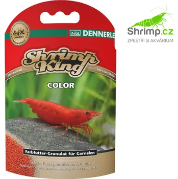 Krmivo pro rybičky Dennerle Shrimp King Color 35 g