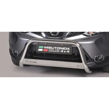 Tuning Přední ochranný rám Medium NISSAN Qashqai 2014- Misutonida EC/MED/K/363 černý povrch
