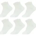 PESAIL Dámské bambusové termoponožky BW4501 6 párů Barva: Bílá, Velikost: 38-42
