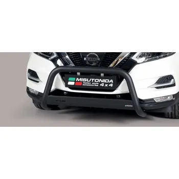 Tuning Přední ochranný rám Medium NISSAN Qashqai 2014- Misutonida EC/MED/363 černý povrch