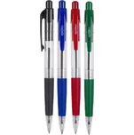 kuličkové pero Spoko 112 průhledné - černá