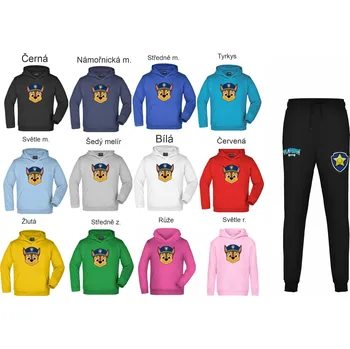 Tepláková Souprava Chase z Tlapkové Patroly Barva: Tyrkys, Velikost: L