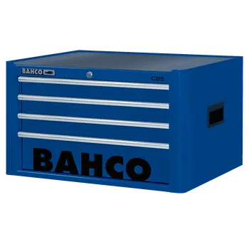 Šatní skříň Robustní horní skříň (modrá) 1485K4BLUE (skříň se 4 zásuvkami)