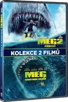 DVD film Meg: 1-2 Kolekce (2018, 2023) 2 disky DVD