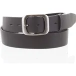 Dámský kožený opasek Anastazie šedý vel. 90