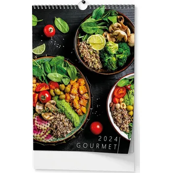 Kalendář Baloušek Tisk Nástěnný kalendář Gourmet 2024