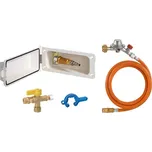 Externí přívod plynu pro rekreační vozidla