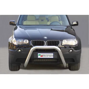 Tuning Přední ochranný rám SB BMW X3 2003- Misutonida SB/156 Leštěný nerez
