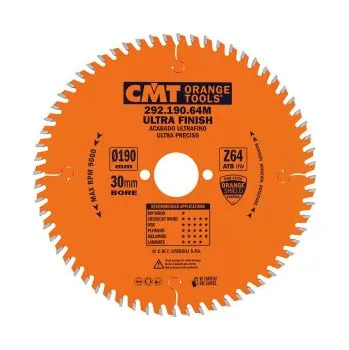 Pilový kotouč CMT Orange Pilový kotouč pro elektronářadí, finální řez - D210x2,8 d30 Z64 HW C29221064M