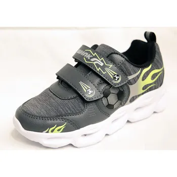 JAKUB-OBUV Dětská obuv sportovní -svítící A FE21592-2-2 šedá šedá 32