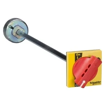 Elektrická zásuvka SCHN LV431051 INS250 otoč.prodl.čelní ruk.s červenou ruk.žl.čel.panel. RP 1,05kč/ks