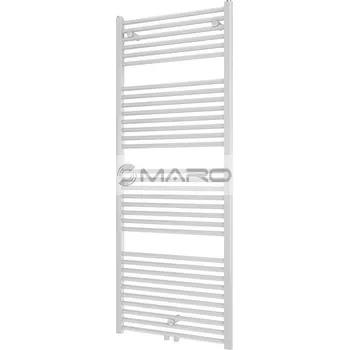 Radiátor Smart10 Roll Radiátor trubkový rovný se středovým připojením 1535 x 600 mm, 818 W, bílý (doporučená topná tyč 800 W), ROLL M 1535-0600-01