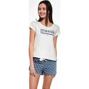 Dívčí pyžamo dívčí pyžamo s krátkým rukávem Cornette heart 363/33 velikost 170