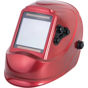 Svářečská kukla Svářecí kukla | SHADOW PANORAMA | DIN 5-13 | 1/1/1/2 | true color, solar + baterie Červená