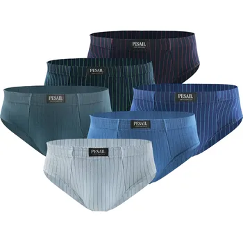 Pánské slipry FANNIFEN Sada Pánské slipy - 3 ks v balení C8011 Mix 4XL