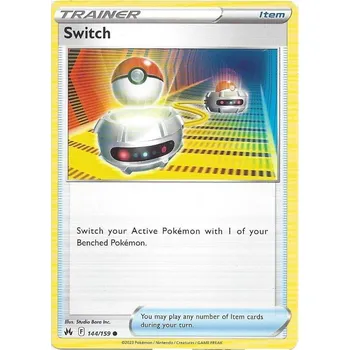 Sběratelská karetní hra Pokémon karta Switch 144/159 - Crown Zenith