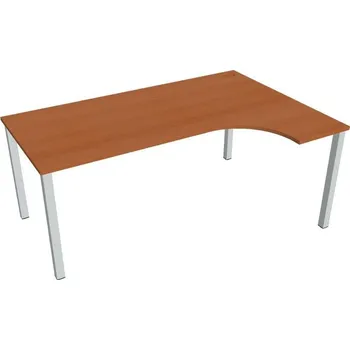 Kancelářský vozík HOBIS kancelářský stůl, ergo levý - UE 1800 L, třešeň + doprava zdarma