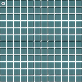 Obklad Maxwhite L24 Mozaika skleněná zelená střední 29,7x29,7cm sklo