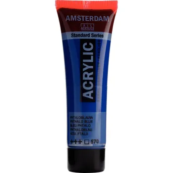 Výtvarná barva Akrylová barva Amsterdam Standard - 570 Phthalo Blue Objem: 20 ml