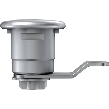 Zámek na kolo Basi 9000-1327 pákový zámek stříbrná