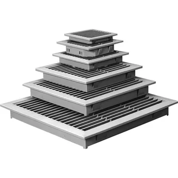 Větrací mřížka ABB 2CPX046470R9999 RZA100 -mřížka s filtrem 105x105 mm