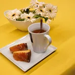 Nešpinivý / teflonový látkový ubrus UNI 3007 STŘEDNĚ ŽLUTÁ, 100x140cm (obdélník)