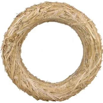 Věnec Slaměný korpus na věnec, tvar kruh, průměr 50 cm