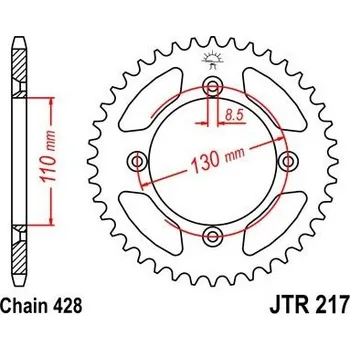 Auto-moto Jt sprockets JTR 217-52 Honda