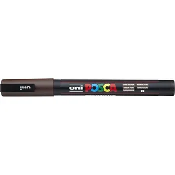 Akrylový fix Posca PC-3M 0,9 - 1,3 mm - 22 Dark Brown