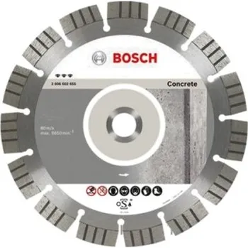 Příslušenství k brusce diamantový kotouč BOSCH, Best BETON, 180mm