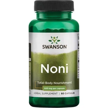 Přírodní produkt Swanson Noni 500 mg 60 cps.