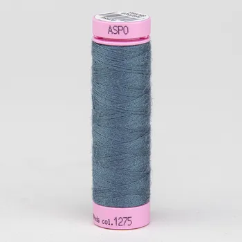 Nit Univerzální šicí nit Amann ASPO 120 polyesterová, tmavě kovově šedá 1275, návin 100m